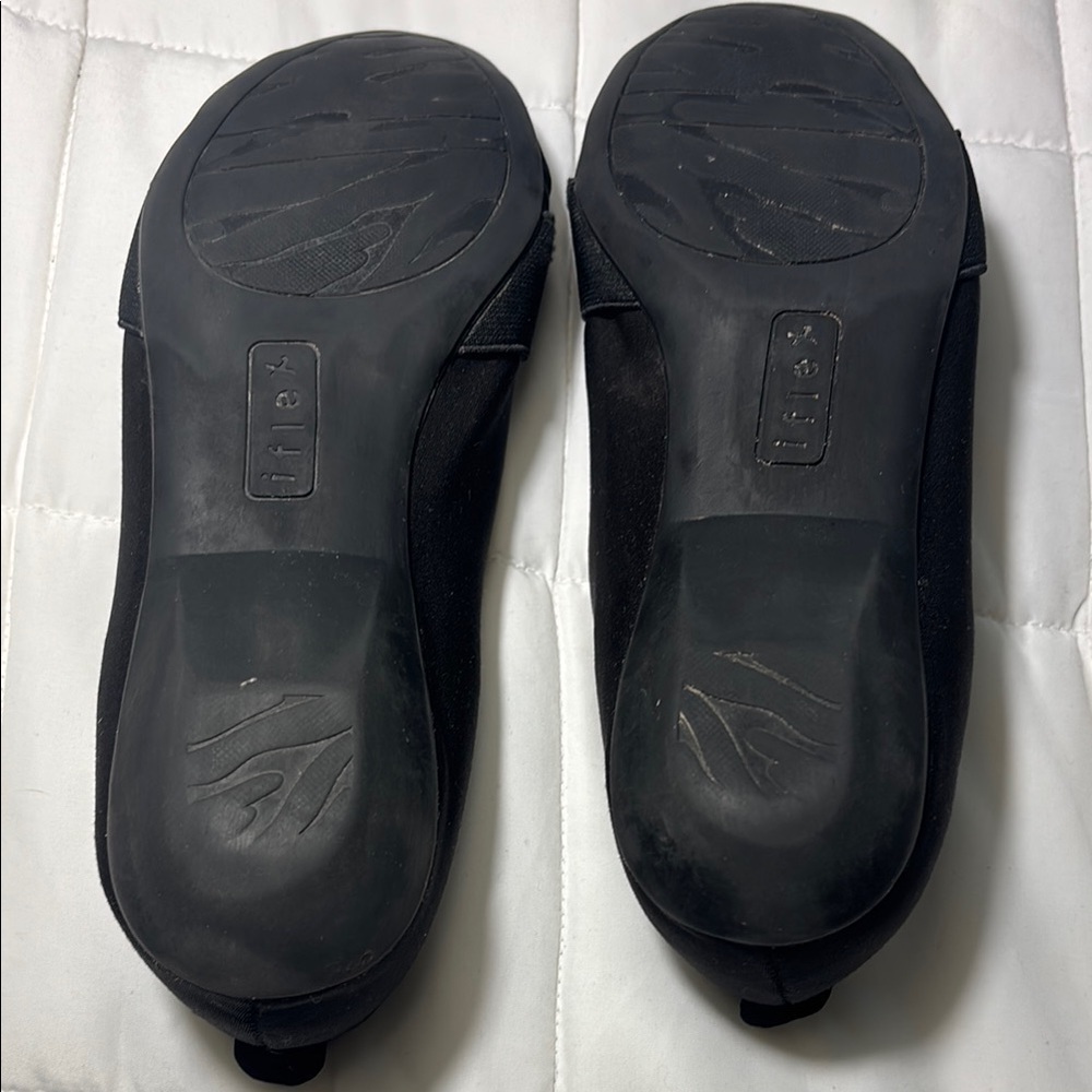 Anne Klein Oalise Black Flats Slip-On - Picture 7 of 9